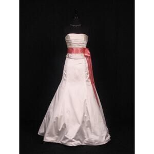 Tea Rose Double Faced Satin Ribbon Sash Belt Bridal Wedding Formal 2 3/4x4 1/2yd